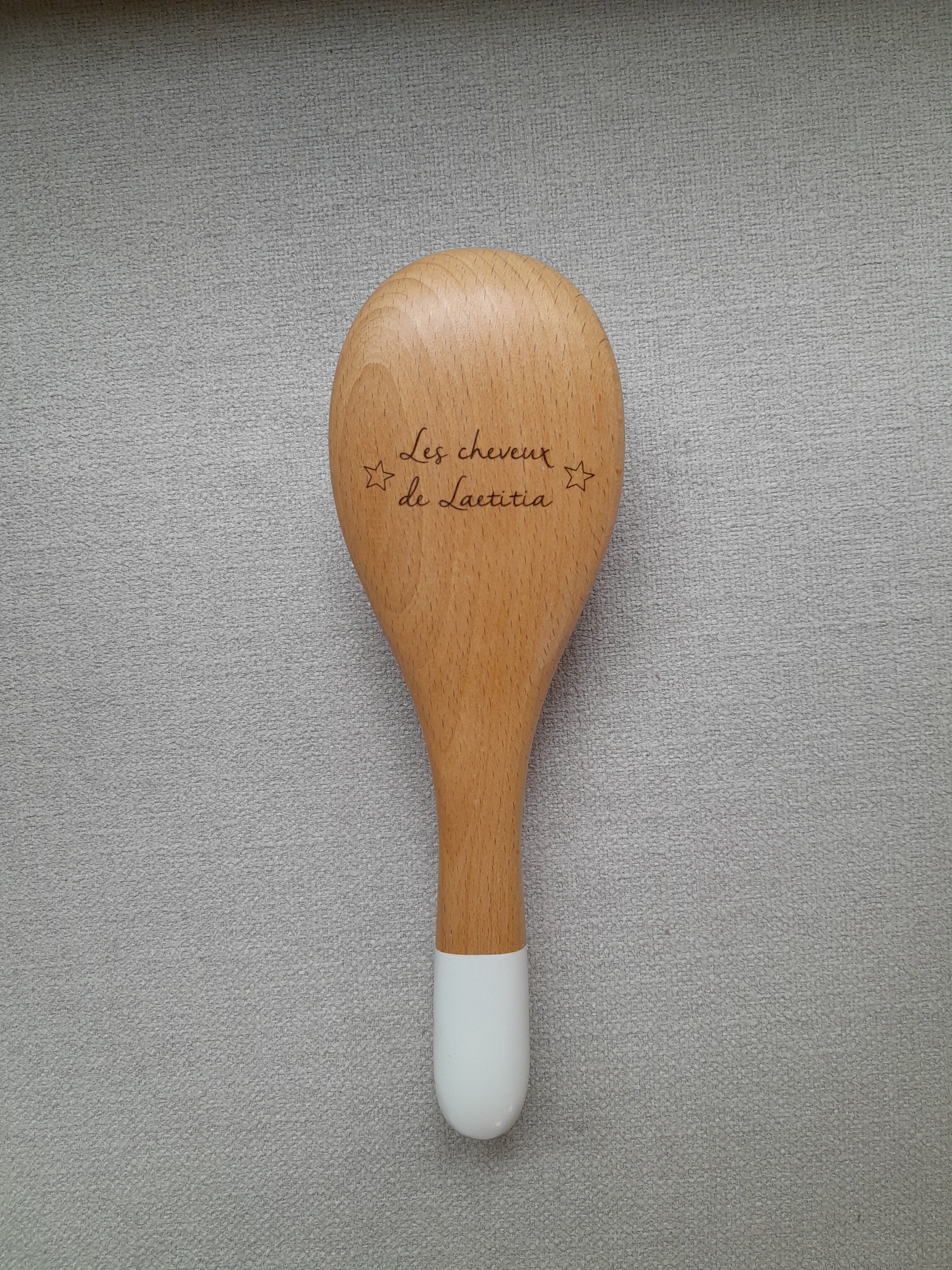 Brosse démêlage et brillance imparfaite - grand format