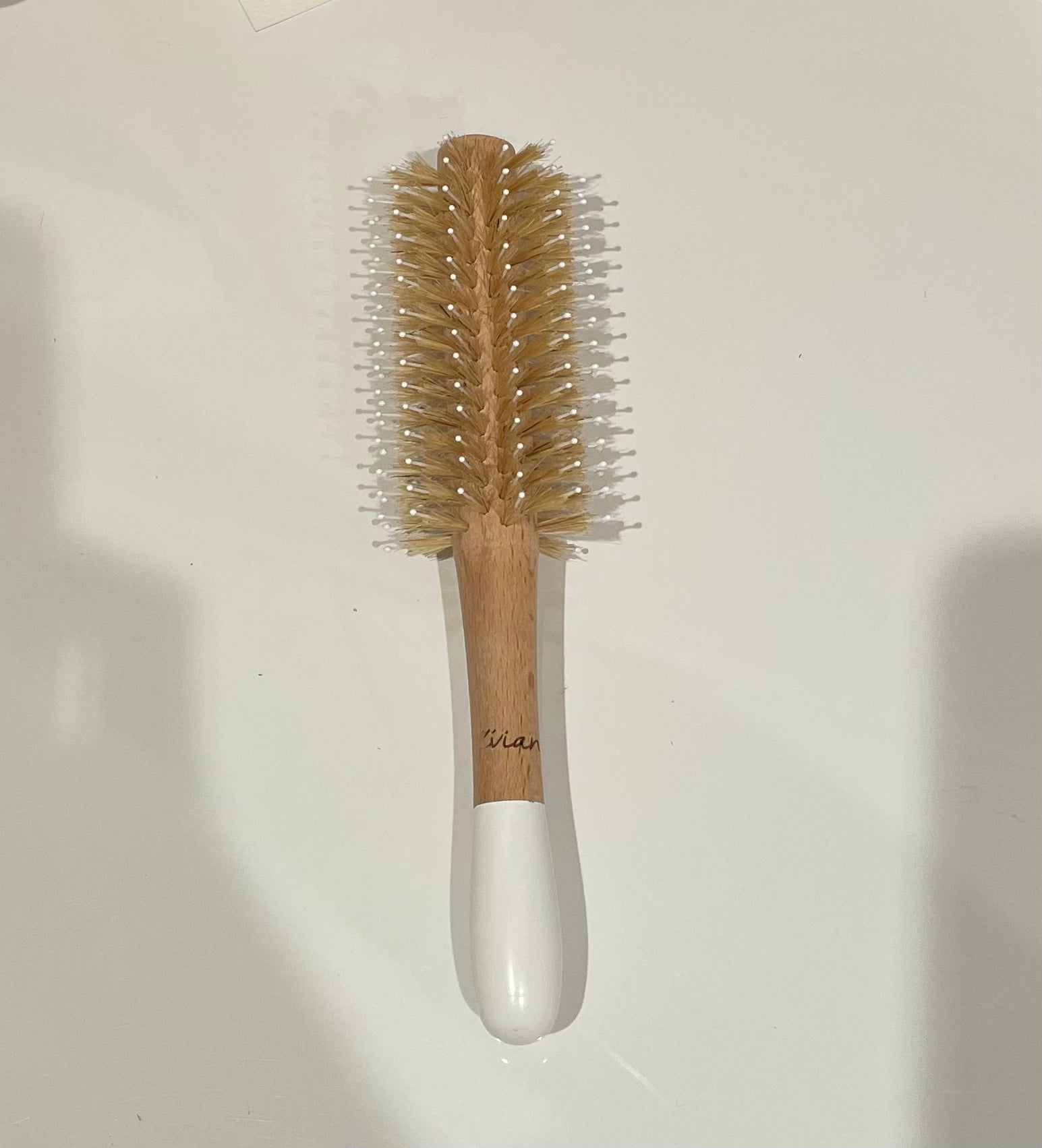 Imperfect nylon and boar bristle brush