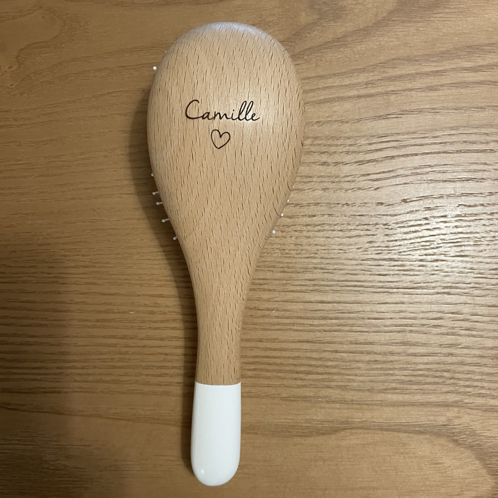 Imperfect detangling and shine brush - small format