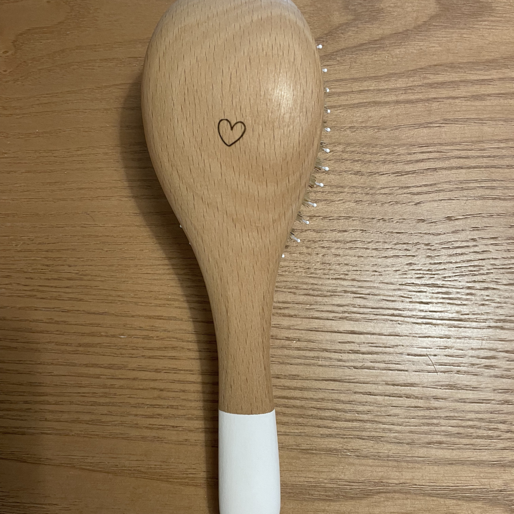 Imperfect detangling and shine brush - small format