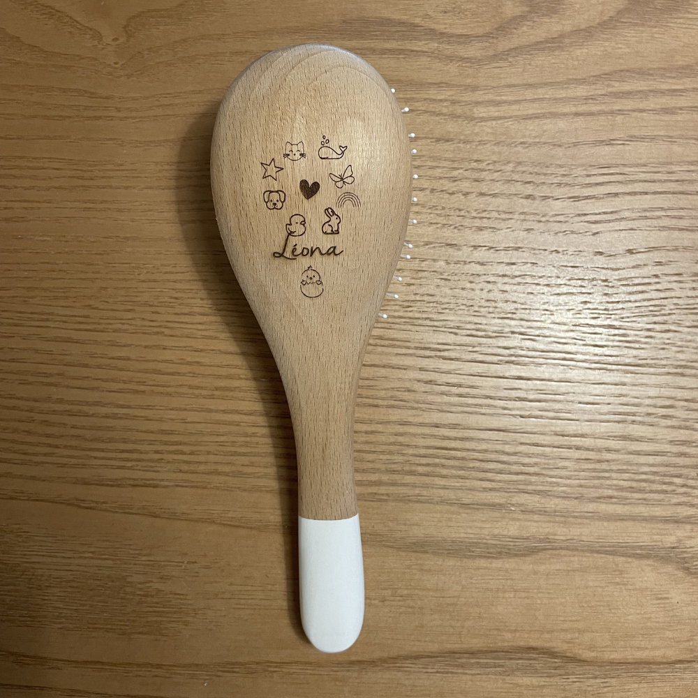 Brosse démêlage et volume imparfaite - petit format