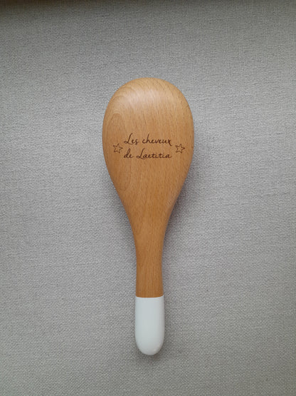 Brosse démêlage et brillance imparfaite - grand format
