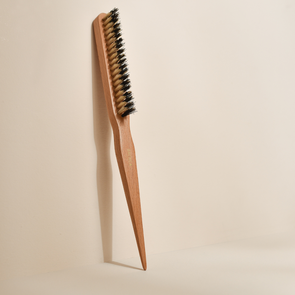 Slick back hairbrush