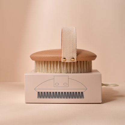 Brosse corps massage à sec