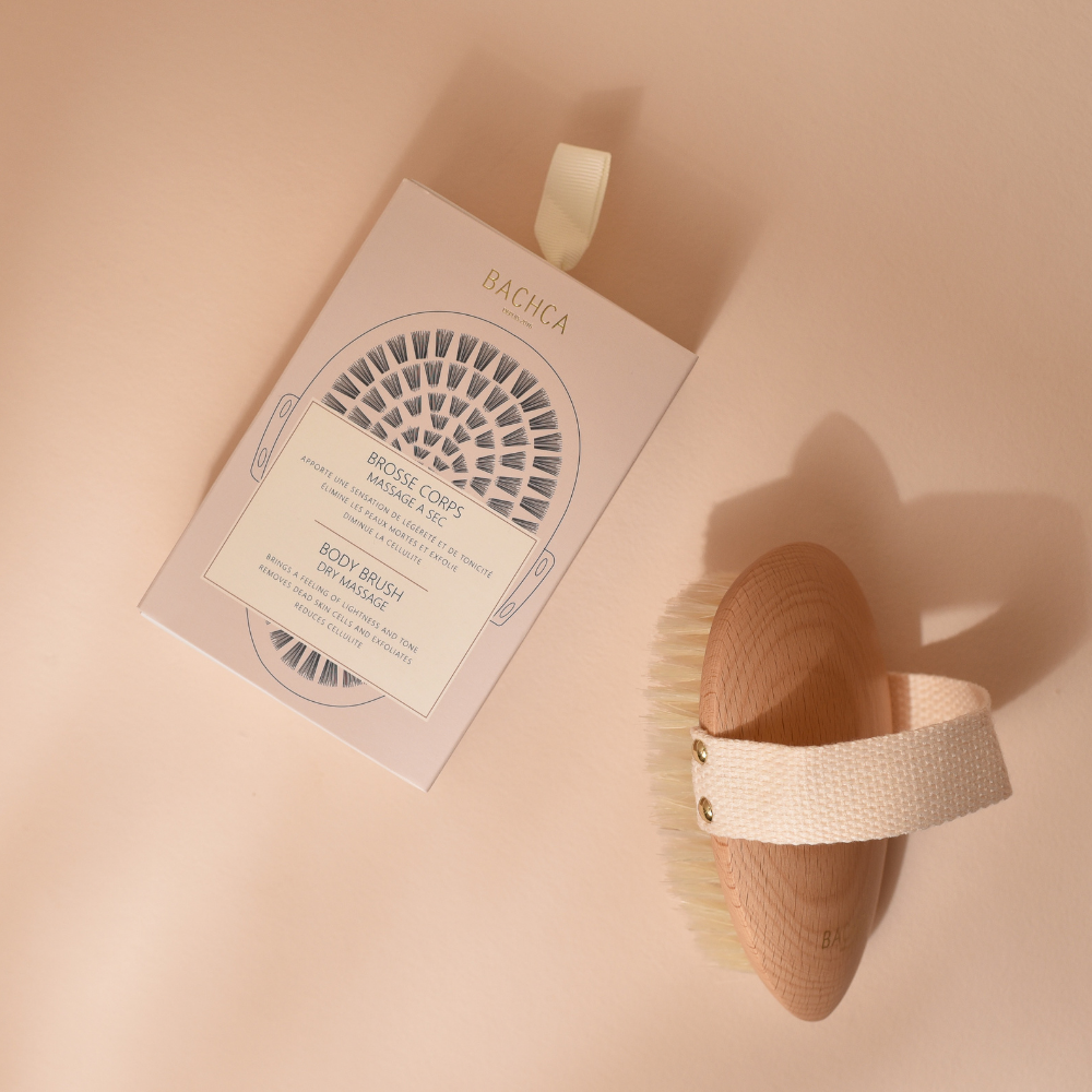 Brosse corps massage à sec