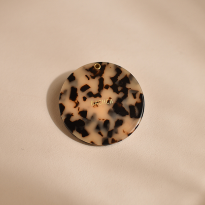 Miroir de poche écaille