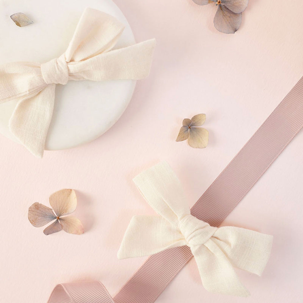 Bow barrette