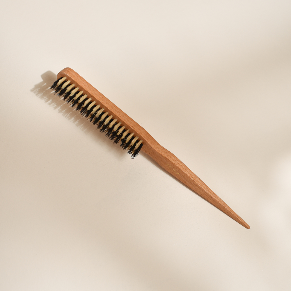 Slick back hairbrush