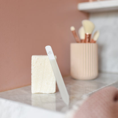 Glass nail file