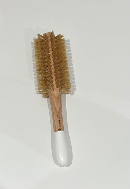 Imperfect nylon and boar bristle brush