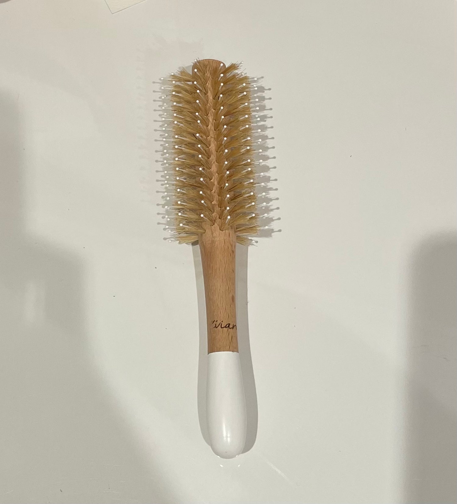 Imperfect nylon and boar bristle brush