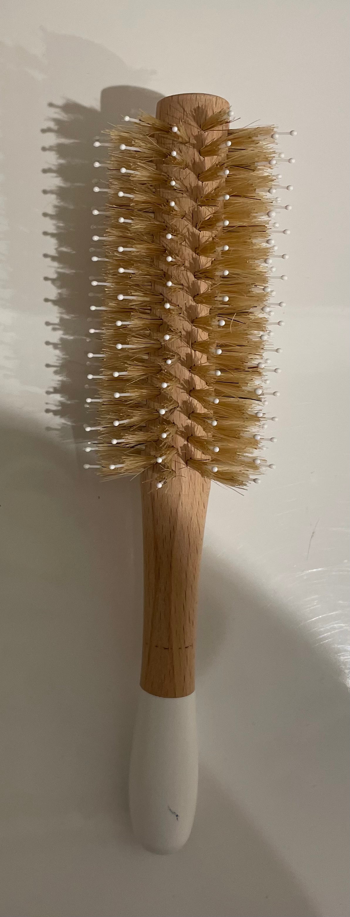 Imperfect nylon and boar bristle brush