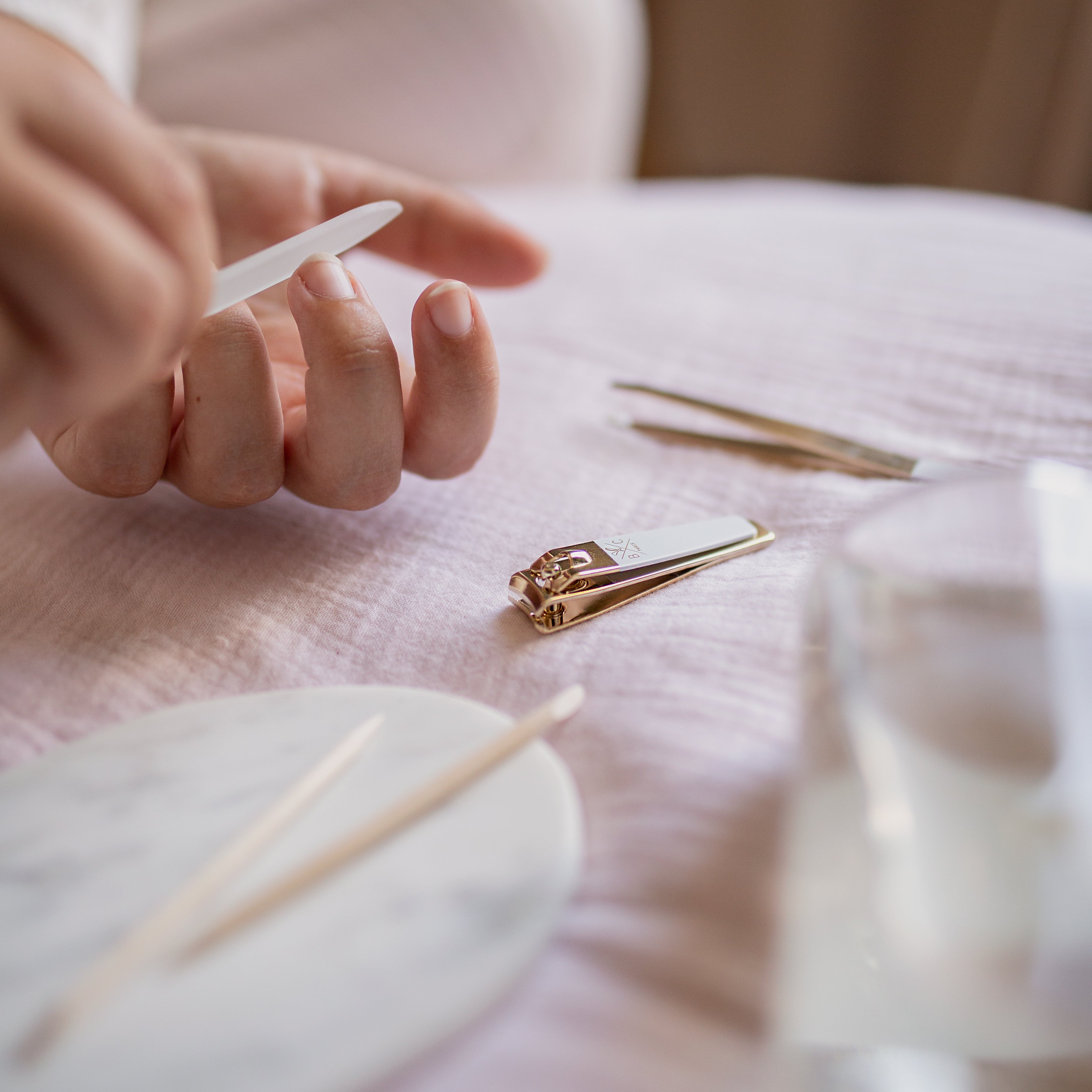 Glass nail file