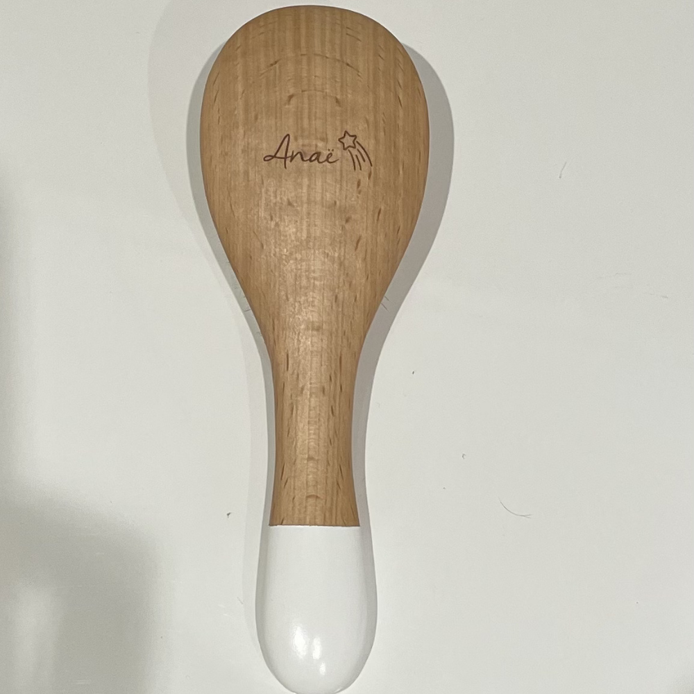 Imperfect goat bristle baby brush