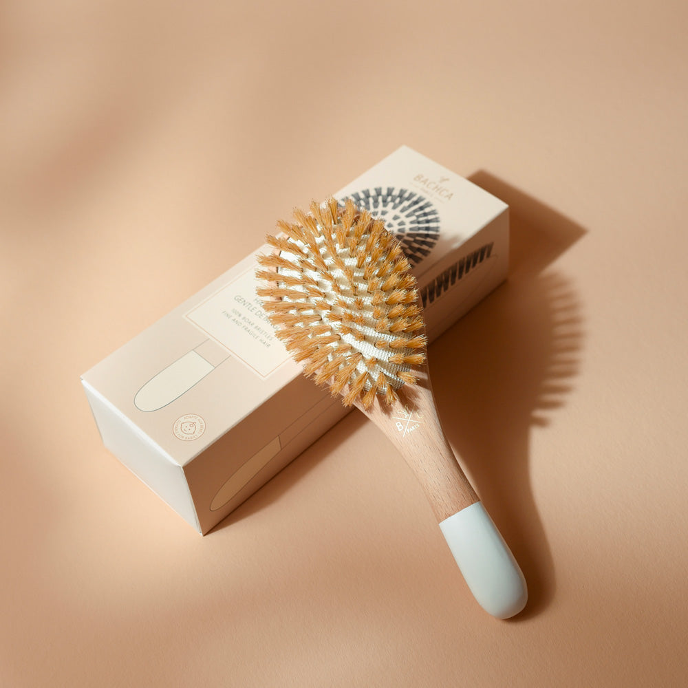Imperfect fine and fragile hair brush