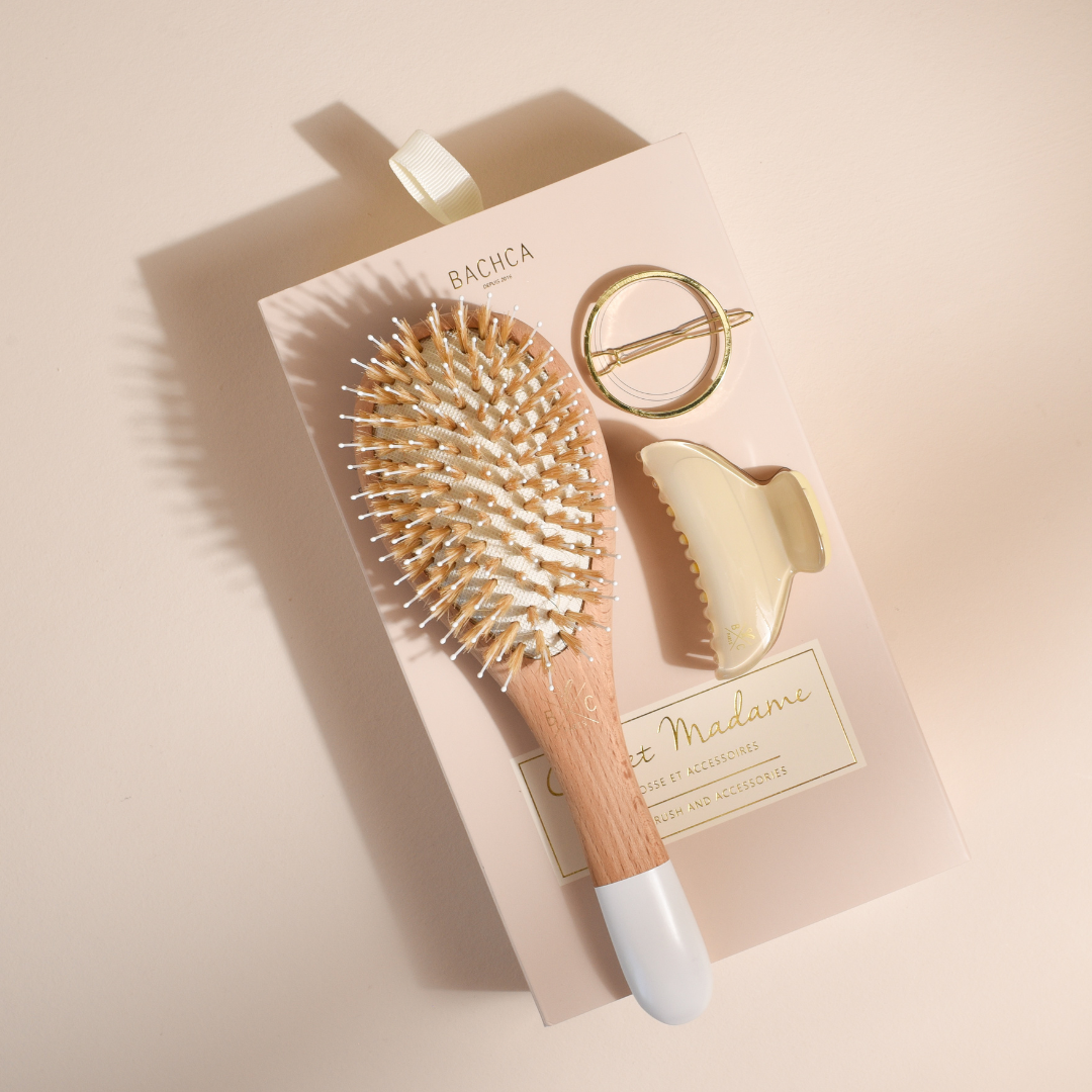 Coffret Madame - brosse démêlage et brillance