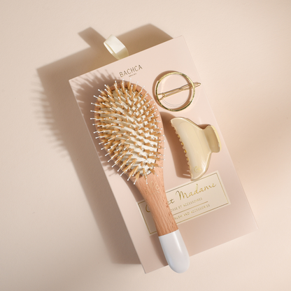 Coffret Madame - brosse démêlage et brillance