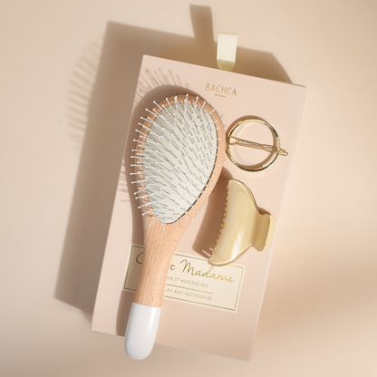 Trio box - detangling and shine brush