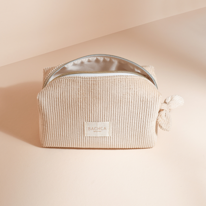 Trousse de maquillage en velours