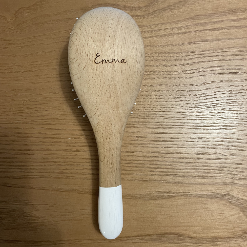 Brosse démêlage et brillance imparfaite - petit format
