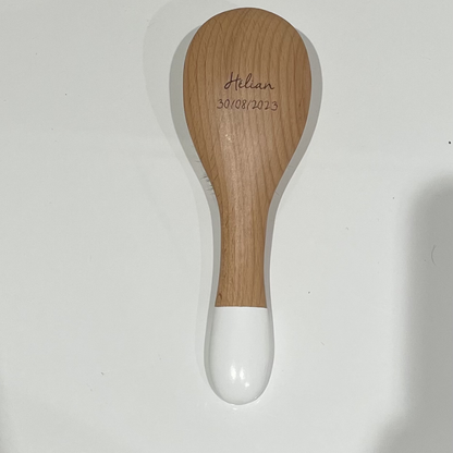 Imperfect goat bristle baby brush