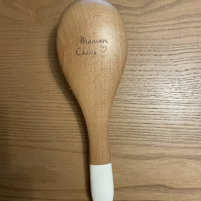 Brosse démêlage et brillance imparfaite - grand format