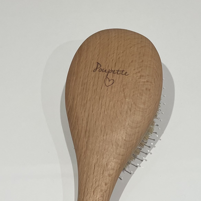 Brosse démêlage et brillance imparfaite - grand format