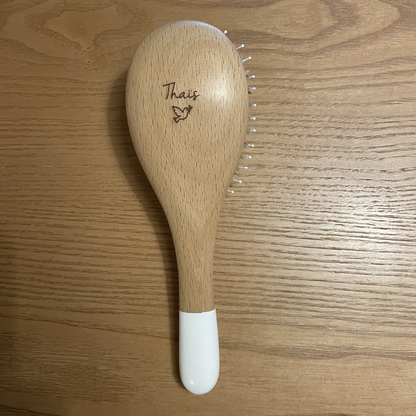 Brosse démêlage et brillance imparfaite - petit format